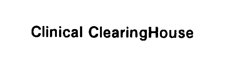 Trademark Logo CLINICAL CLEARINGHOUSE
