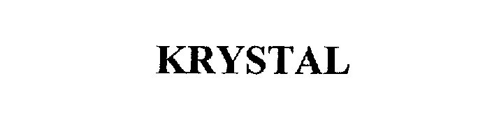 Trademark Logo KRYSTAL