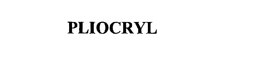 Trademark Logo PLIOCRYL