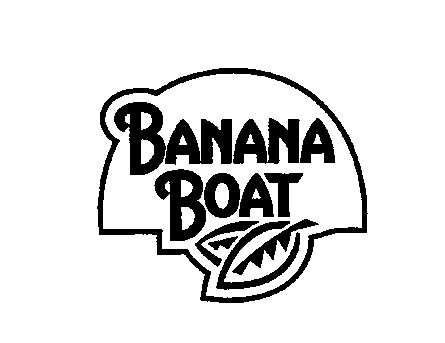 Trademark Logo BANANA BOAT LOGO