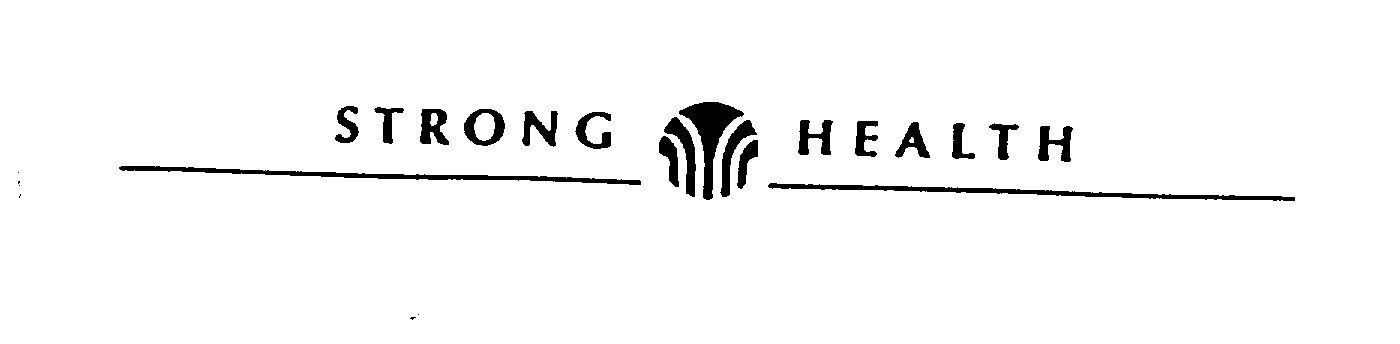 Trademark Logo STRONG HEALTH