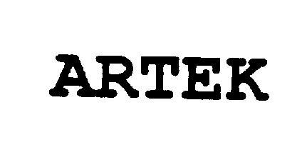 Trademark Logo ARTEK