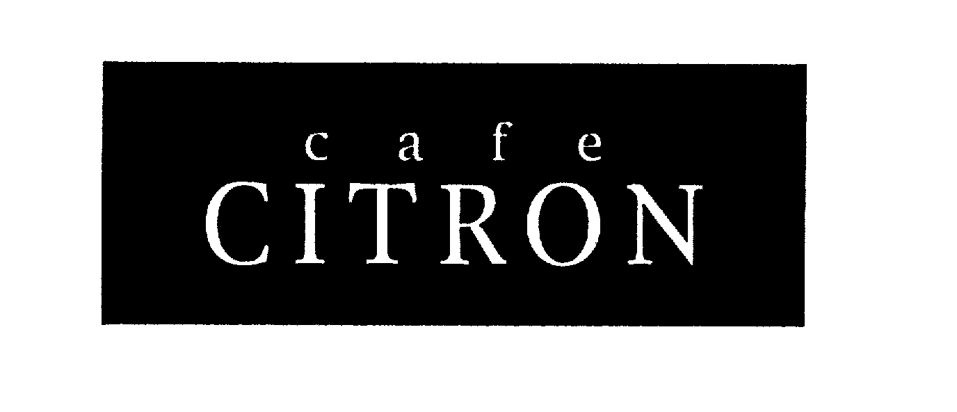  CAFE CITRON