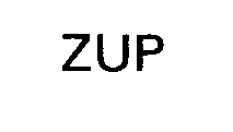 Trademark Logo ZUP