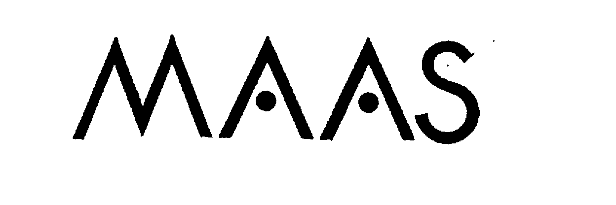 Trademark Logo MAAS