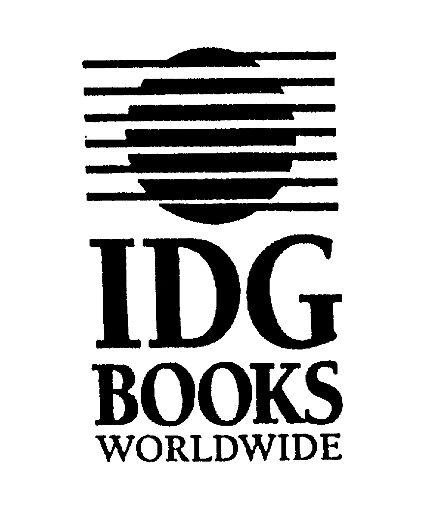 Trademark Logo IDG BOOKS WORLDWIDE