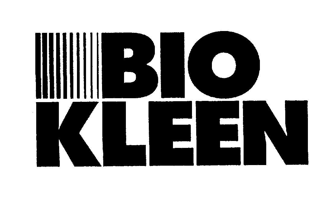 Trademark Logo BIO KLEEN