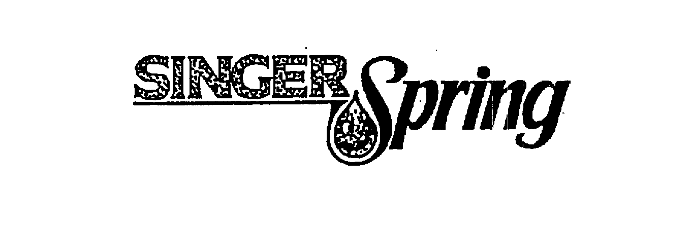  SINGER SPRING