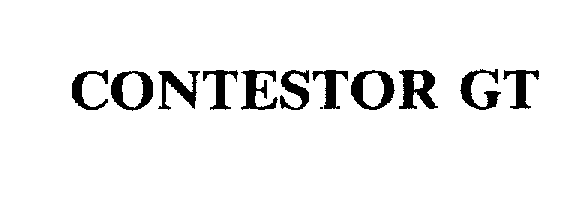 Trademark Logo CONTESTOR GT