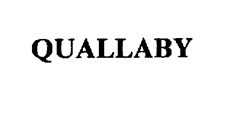 Trademark Logo QUALLABY