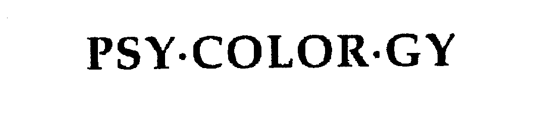 Trademark Logo PSY COLOR GY