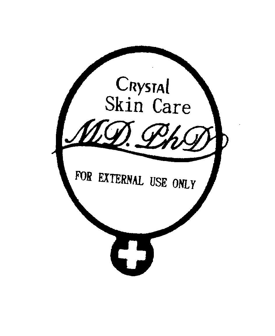Trademark Logo MD. PHD CRYSTAL SKIN CARE FOR EXTERNAL USE ONLY
