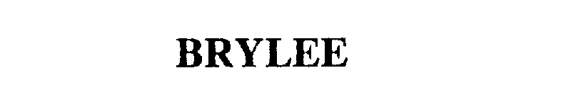 Trademark Logo BRYLEE