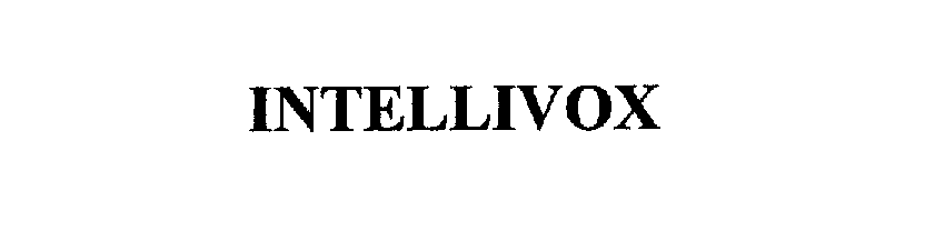 Trademark Logo INTELLIVOX