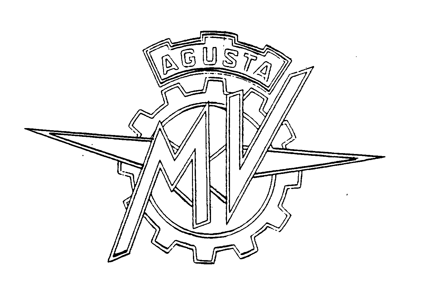 Trademark Logo MV AGUSTA