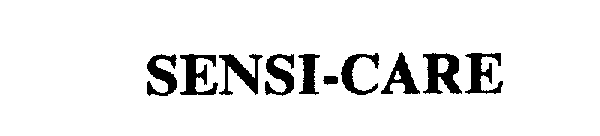 Trademark Logo SENSI-CARE