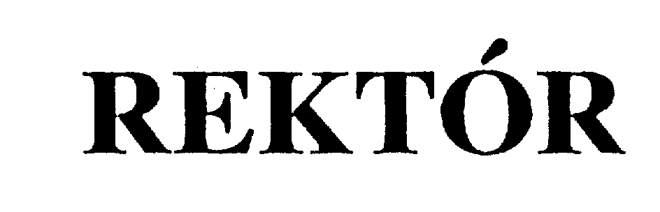 Trademark Logo REKTOR