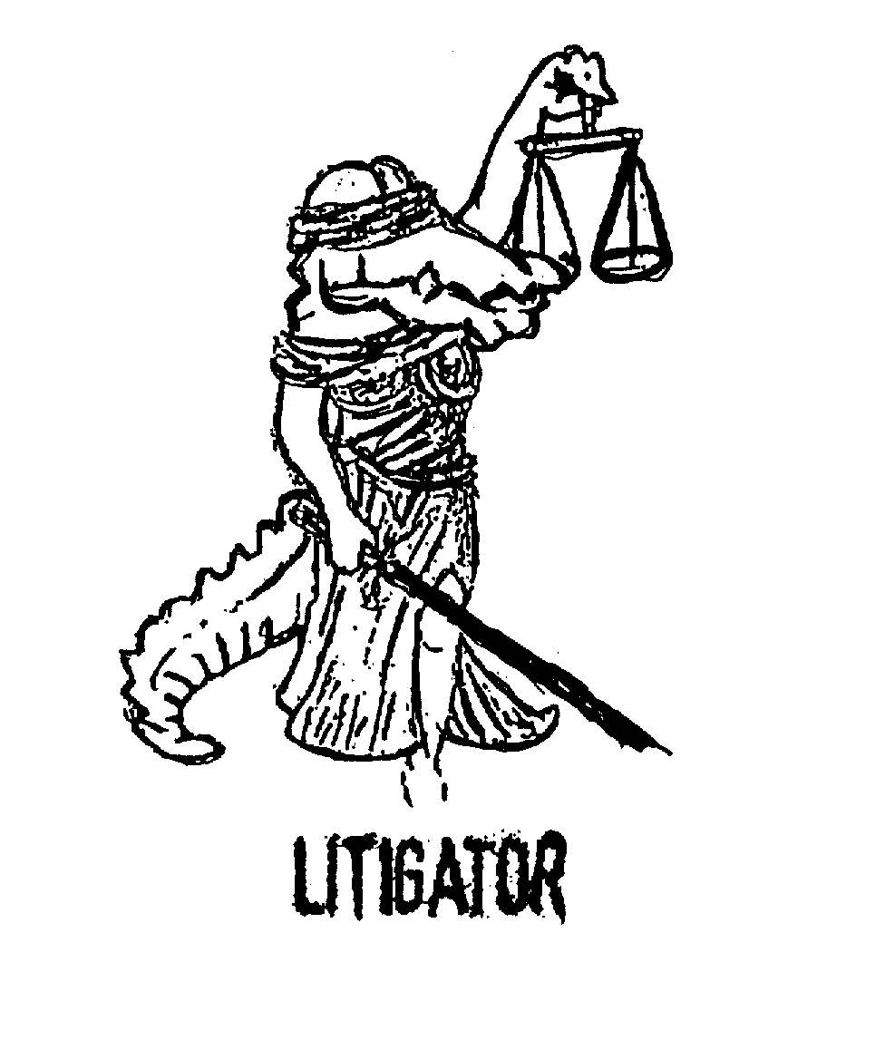 Trademark Logo LITIGATOR