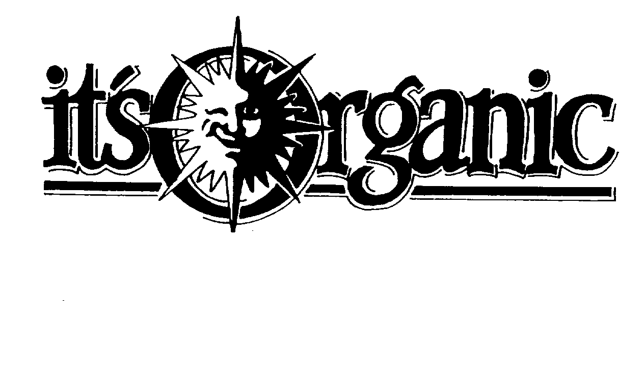 Trademark Logo IT'S ORGANIC