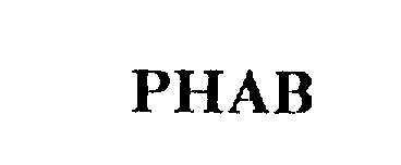 Trademark Logo PHAB