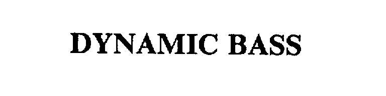 Trademark Logo DYNAMIC BASS