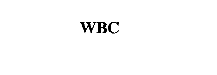 Trademark Logo WBC