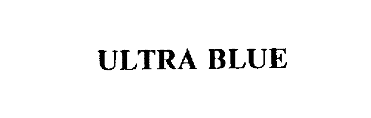 Trademark Logo ULTRA BLUE