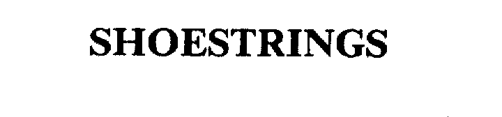 Trademark Logo SHOESTRINGS