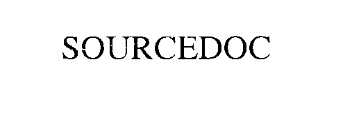 Trademark Logo SOURCEDOC