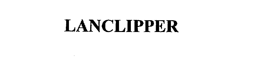 Trademark Logo LANCLIPPER
