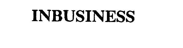 Trademark Logo INBUSINESS