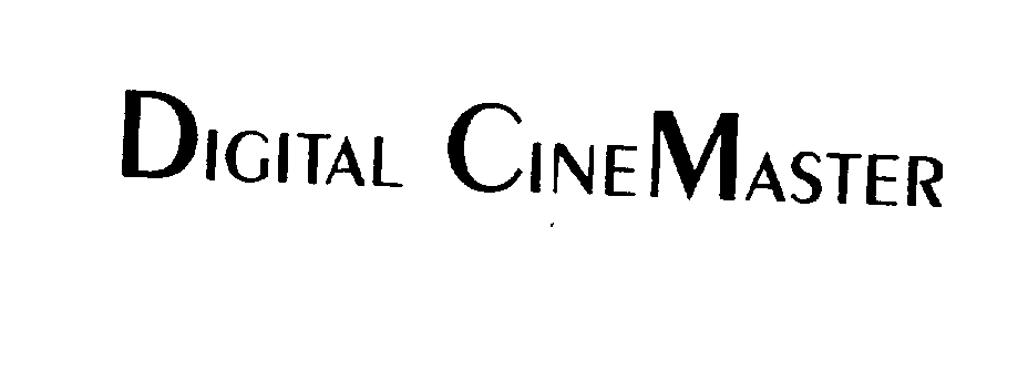  DIGITAL CINEMASTER