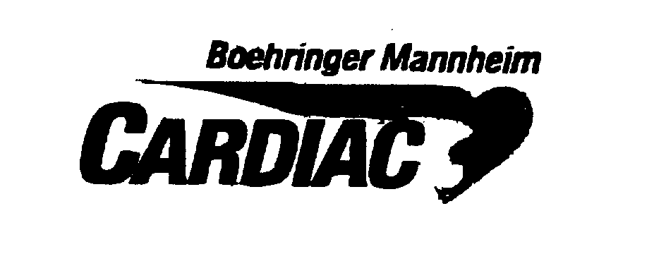 Trademark Logo CARDIAC BOEHRINGER MANNHEIM