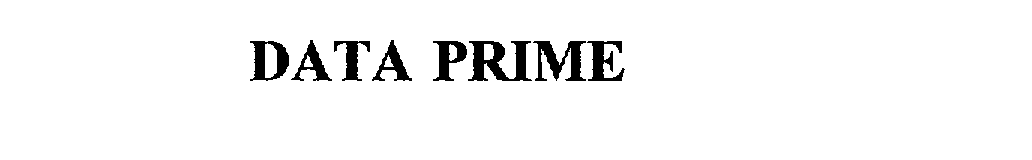 Trademark Logo DATA PRIME