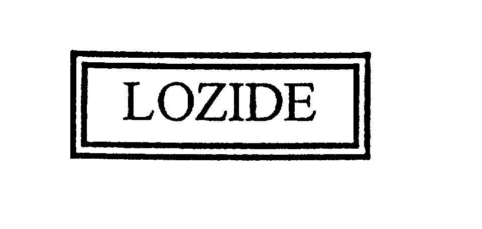 Trademark Logo LOZIDE