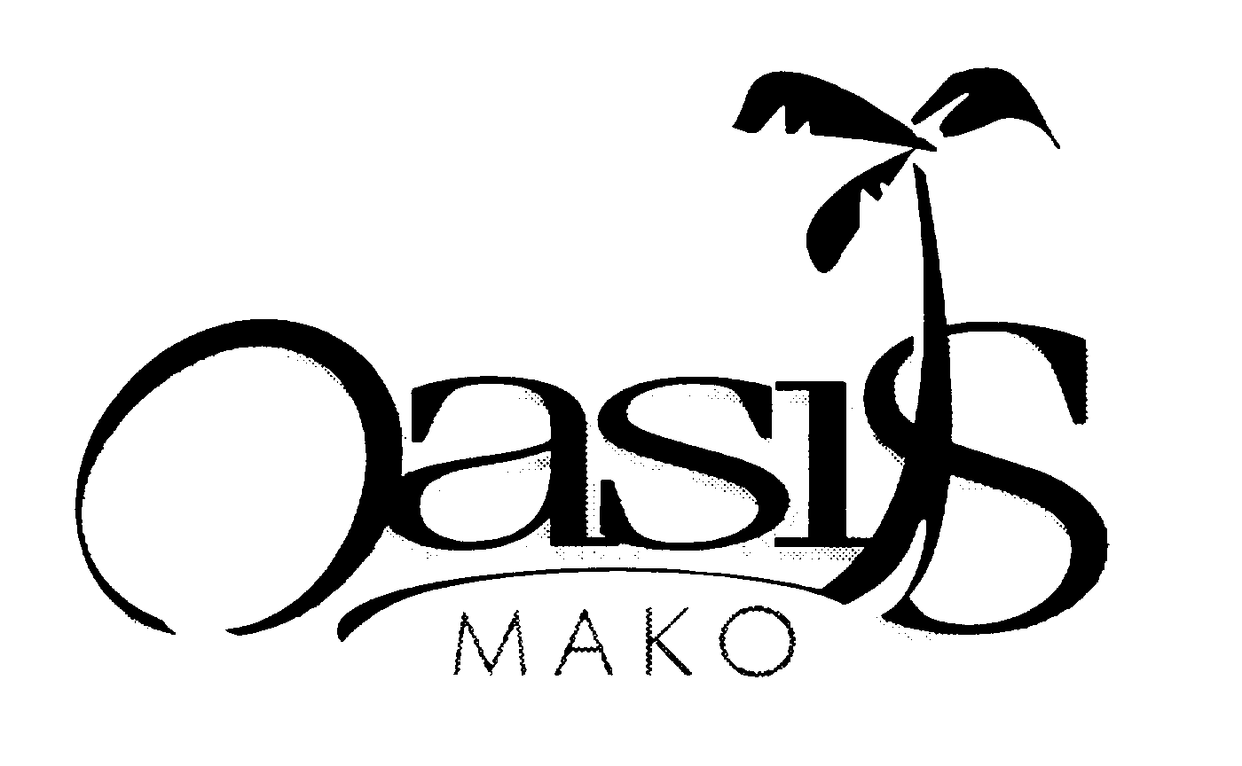 Trademark Logo OASIS MAKO