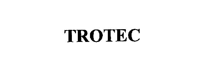Trademark Logo TROTEC