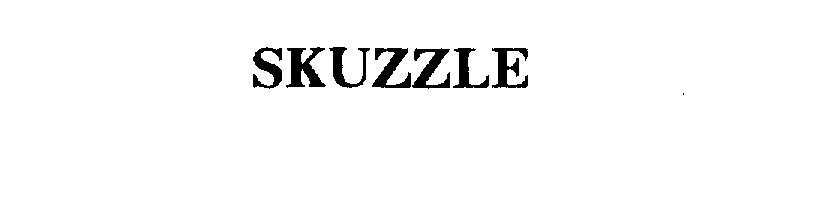 Trademark Logo SKUZZLE