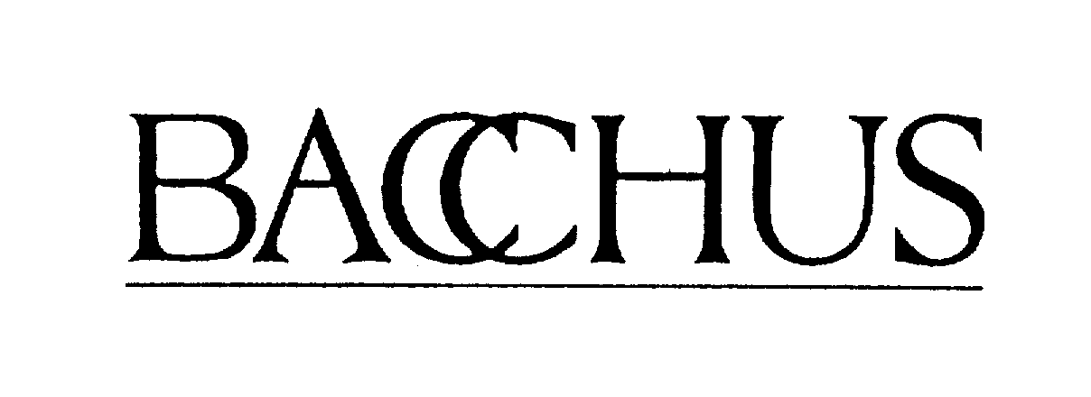 Trademark Logo BACCHUS