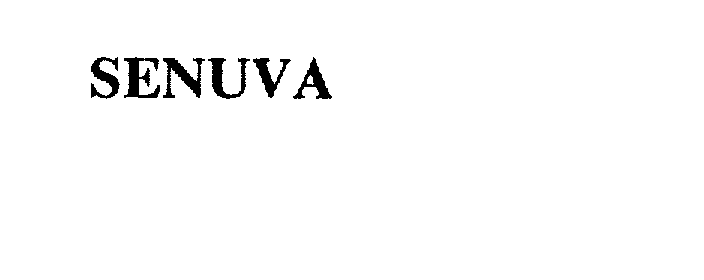 Trademark Logo SENUVA