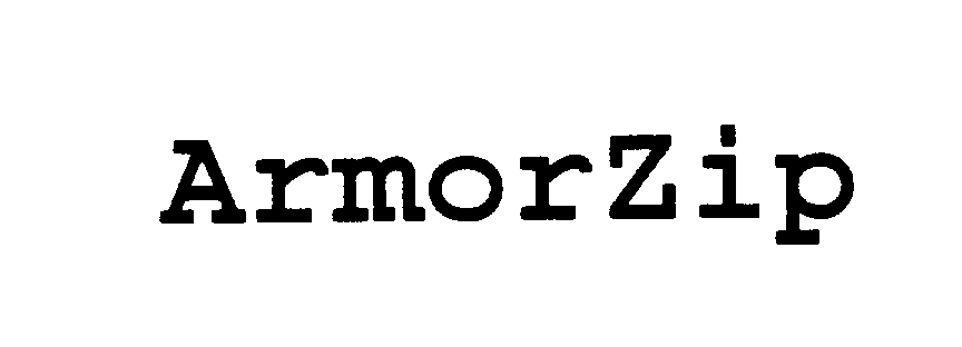 Trademark Logo ARMORZIP