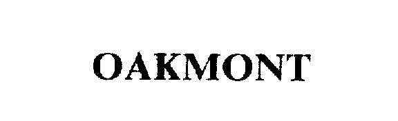 Trademark Logo OAKMONT