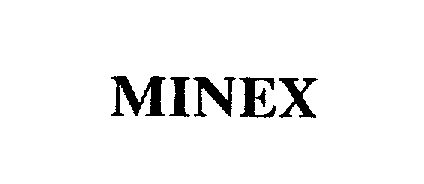Trademark Logo MINEX