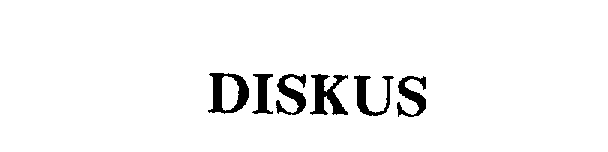 Trademark Logo DISKUS