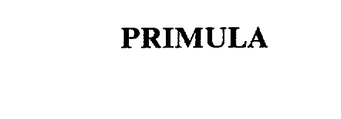 PRIMULA