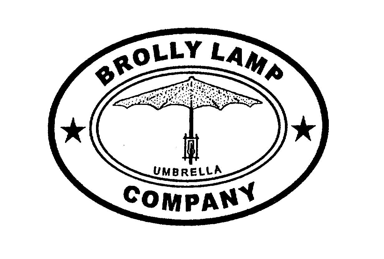  BROLLY LAMP COMPANY UMBRELLA