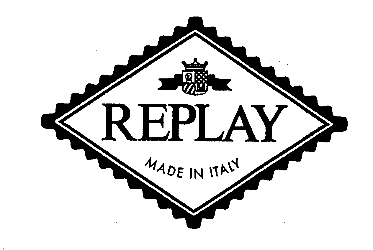 Trademark Logo REPLAY MADE IN ITALY