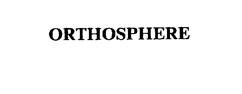 ORTHOSPHERE
