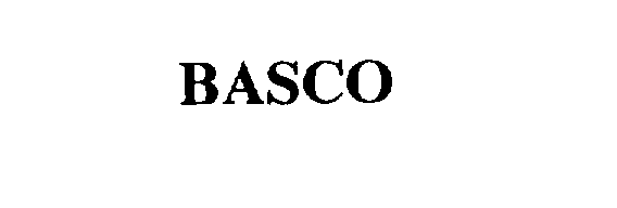 Trademark Logo BASCO