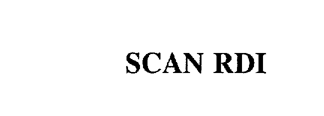  SCAN RDI